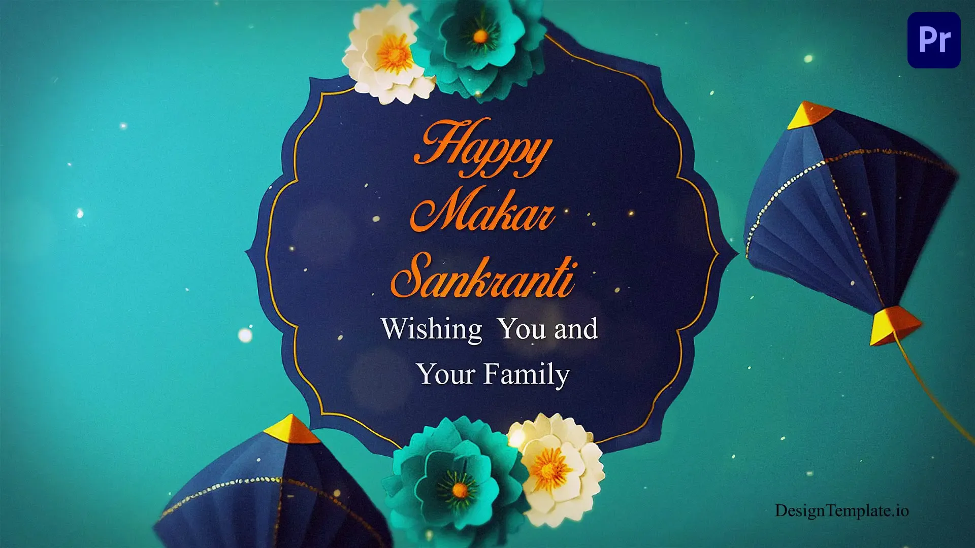 Makar Sankranti 3D Slideshow Animation